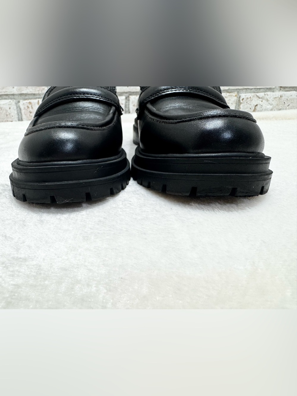 Madewell The Bradley Lugsole Loafer in Leather Size 7 - Picture 5 of 12